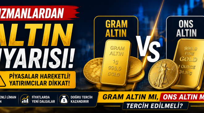 Altın Alacaklar Dikkat! Gram Altın mı, Ons Altın mı Daha Mantıklı?