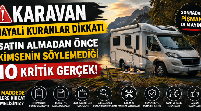 Karavan Almayı Düşünenler Dikkat! Satın Almadan Önce Kimsenin Söylemediği 10 Kritik Gerçek